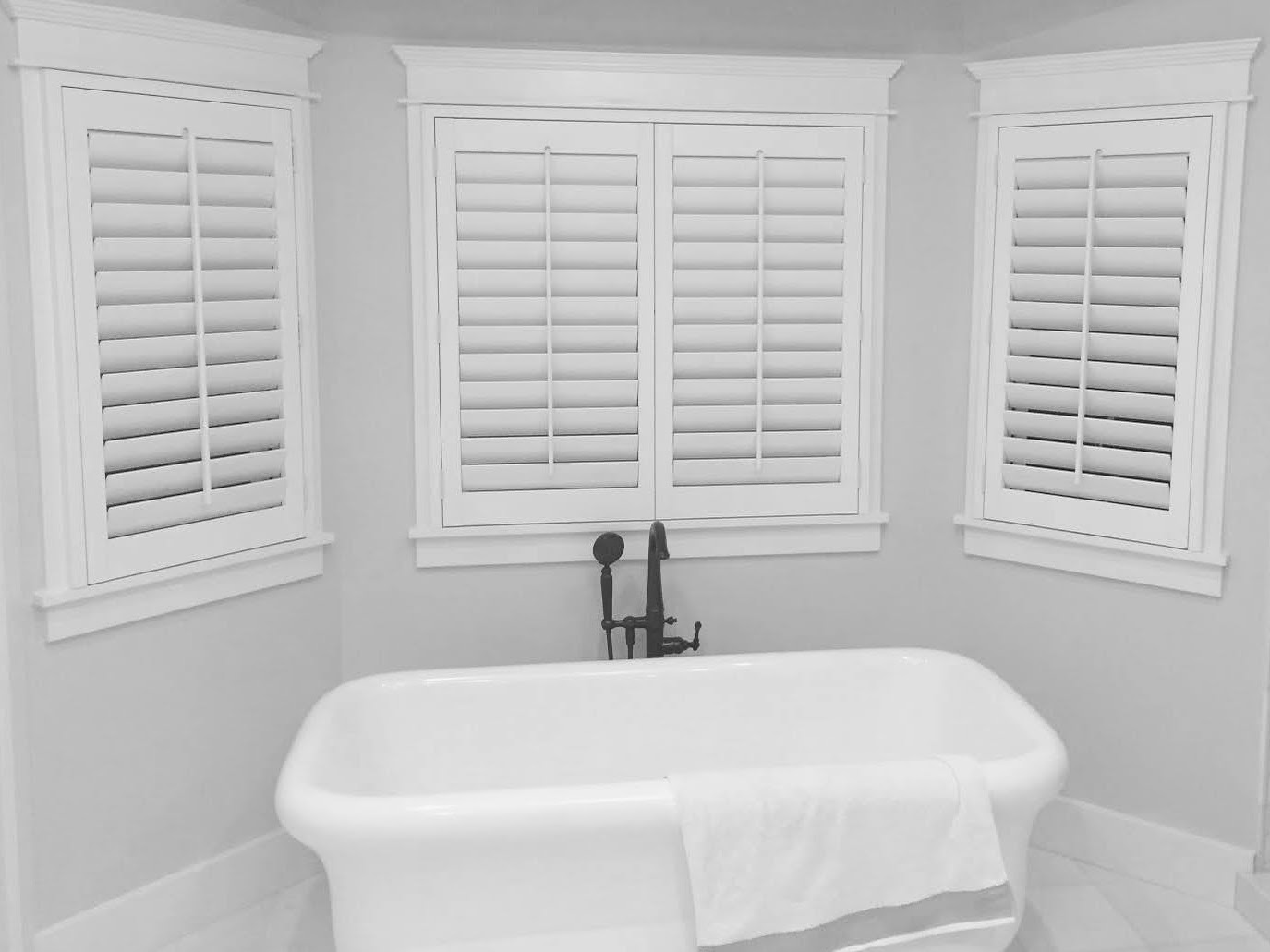 bathroom plantation shutters san diego